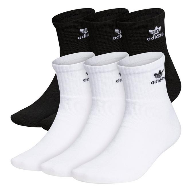 adidas Athletic Cushioned Kids' Quarter Ankle Socks - 6 Pack - Free  Shipping