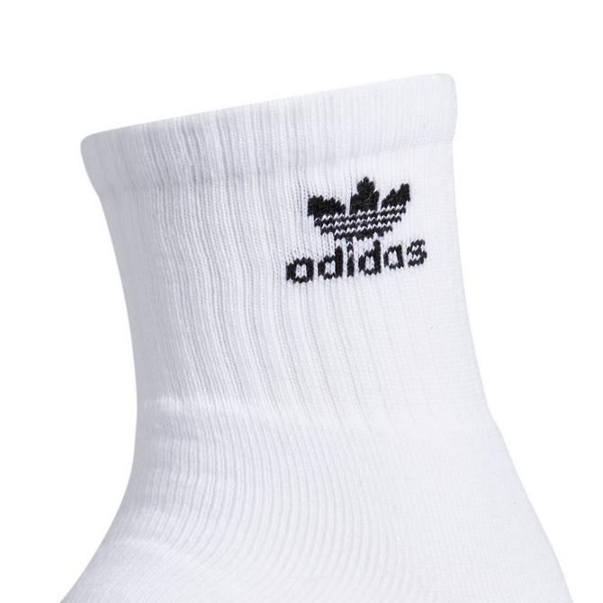 Adidas trefoil 2025 quarter socks