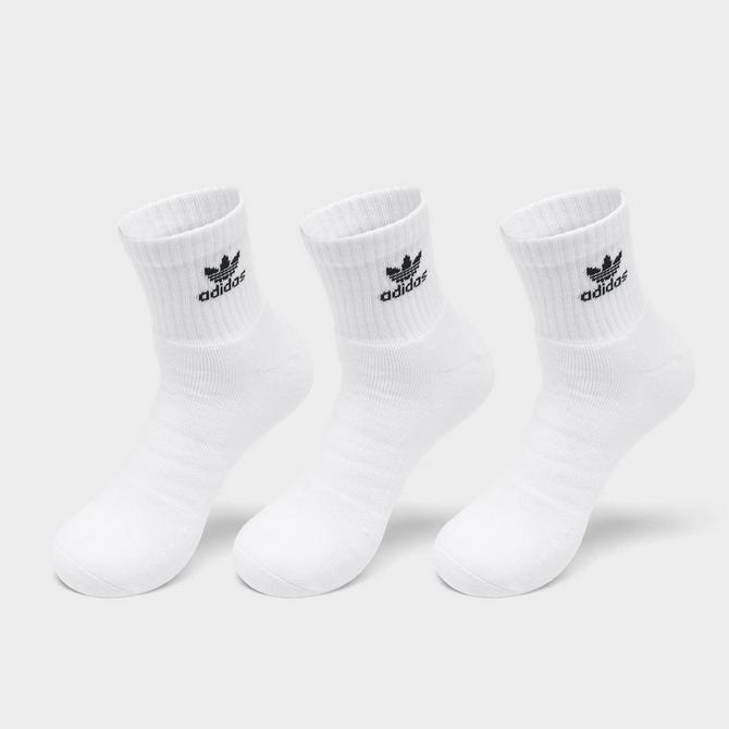 Adidas trefoil hotsell quarter socks