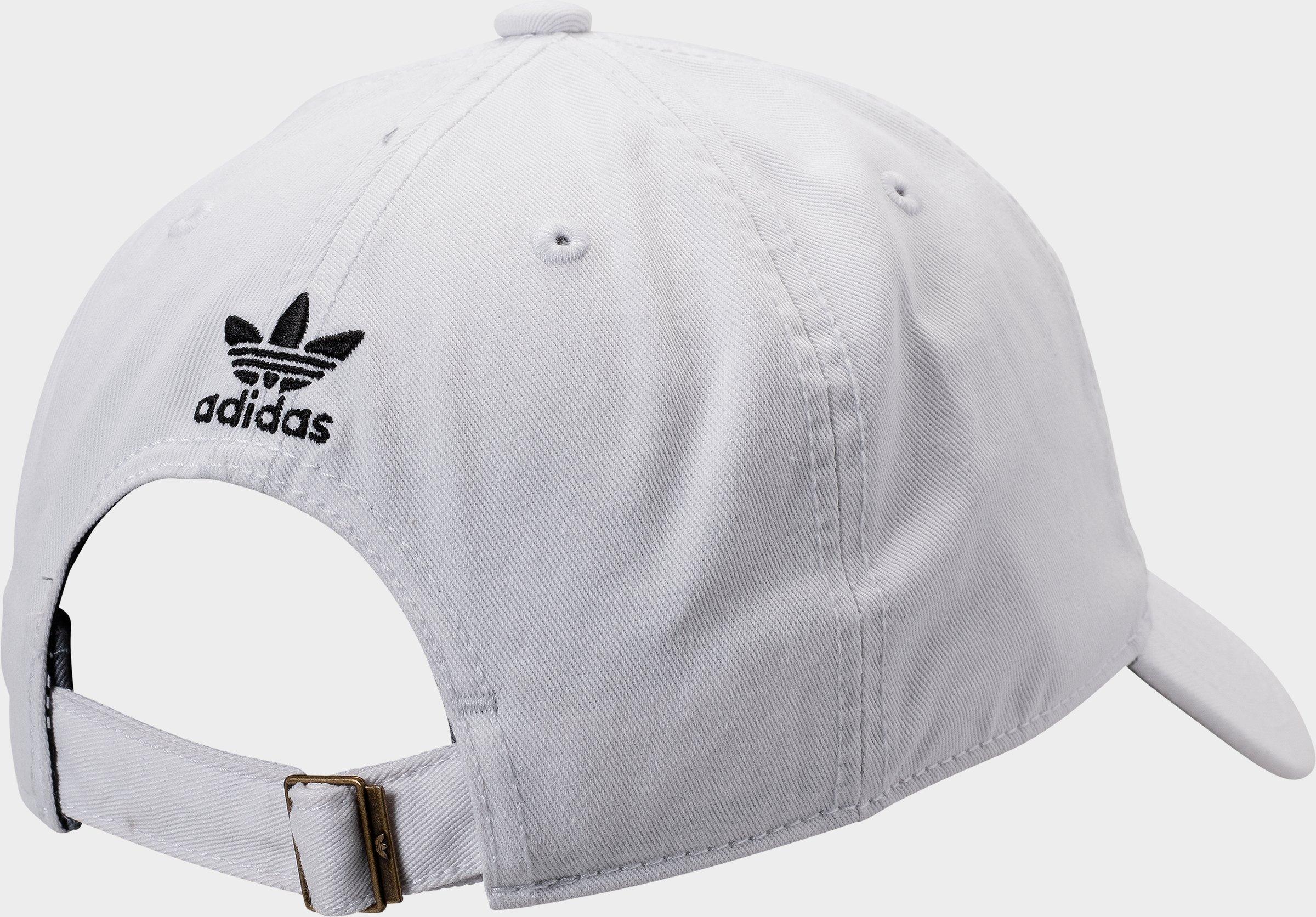 adidas originals precurved washed strapback hat