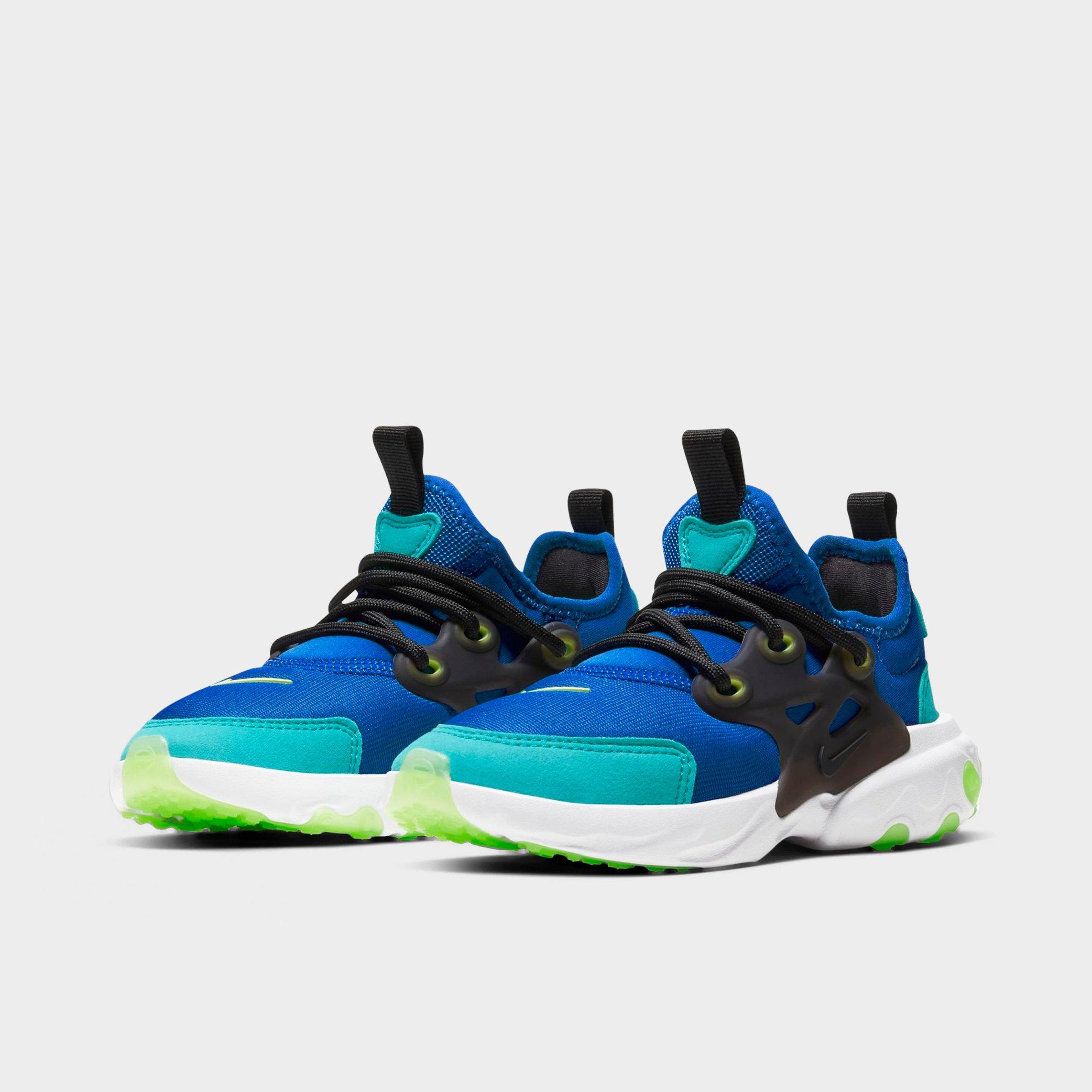 kids nike react presto