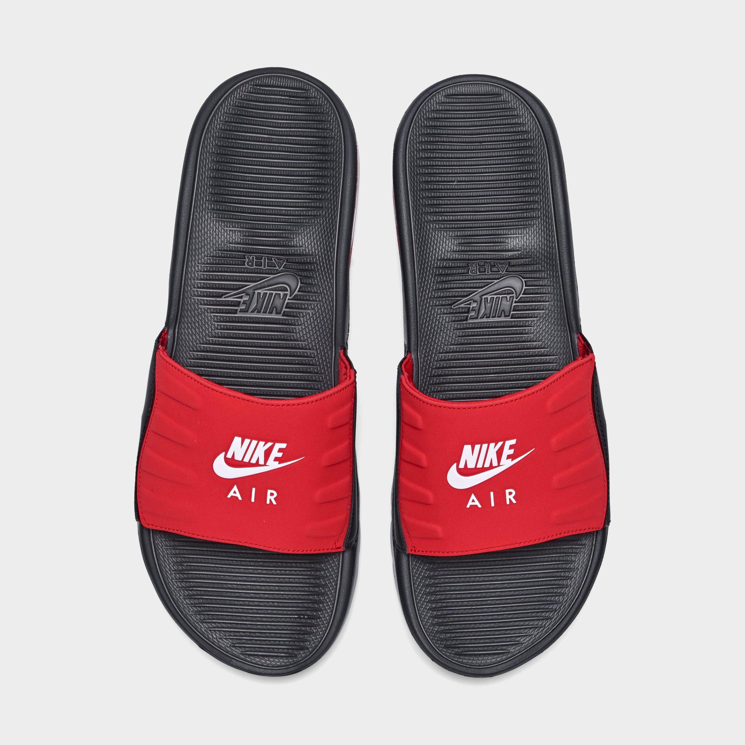 mens nike slides with air bubble