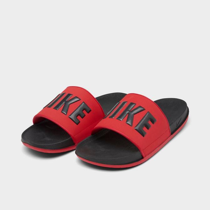 BUY Nike Benassi JDI Slide Anthracite University Red