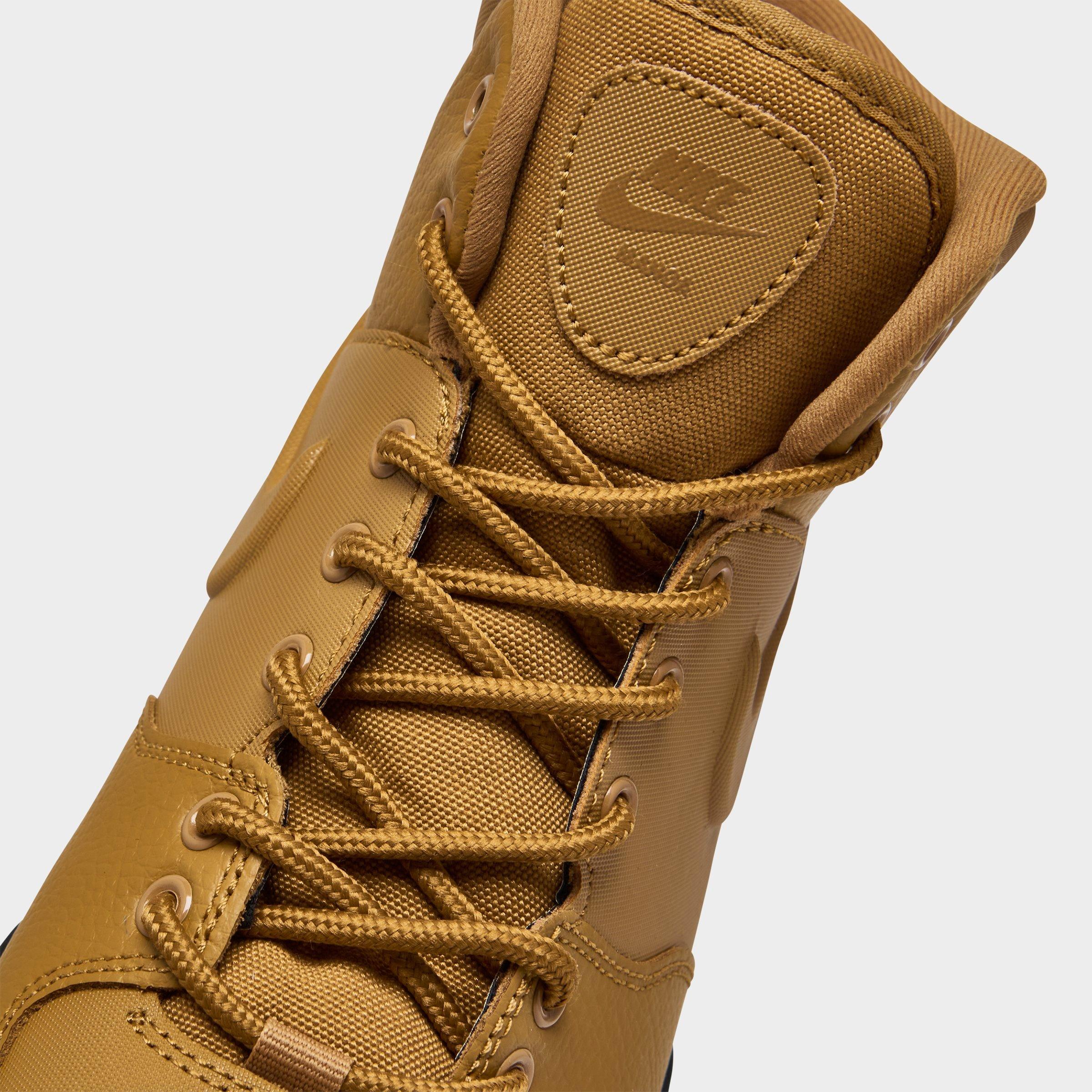 wheat nike boots