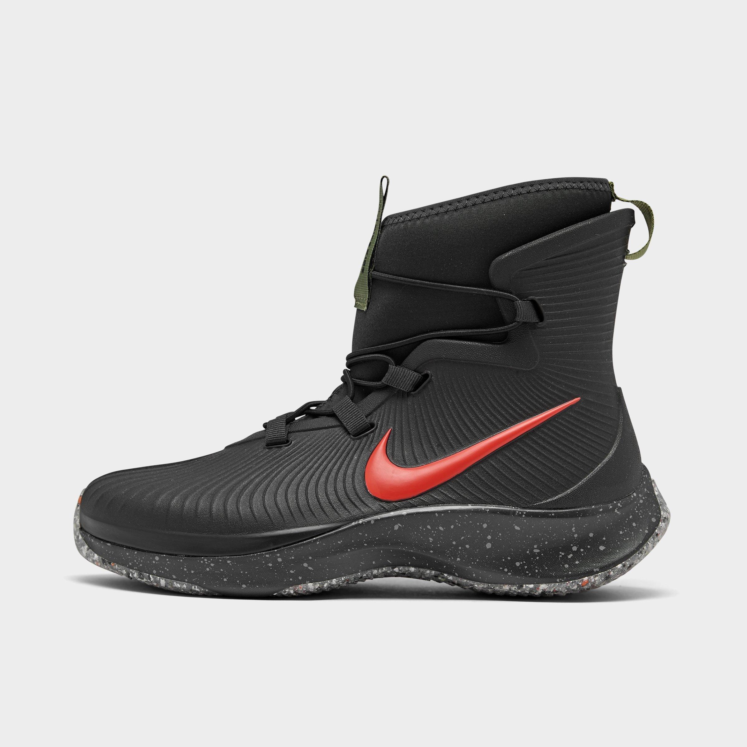 black nike boots boys