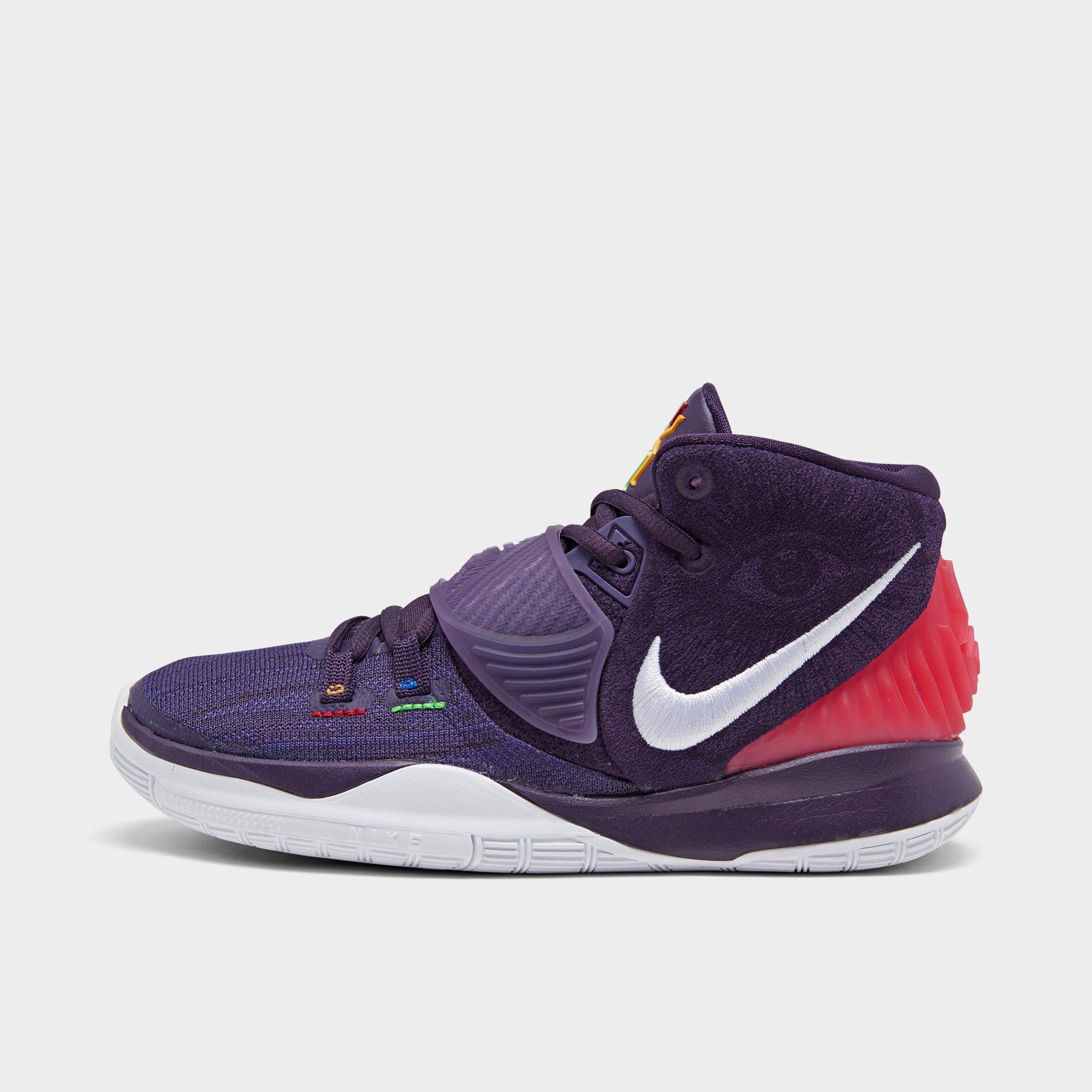 boys purple basketball shoes