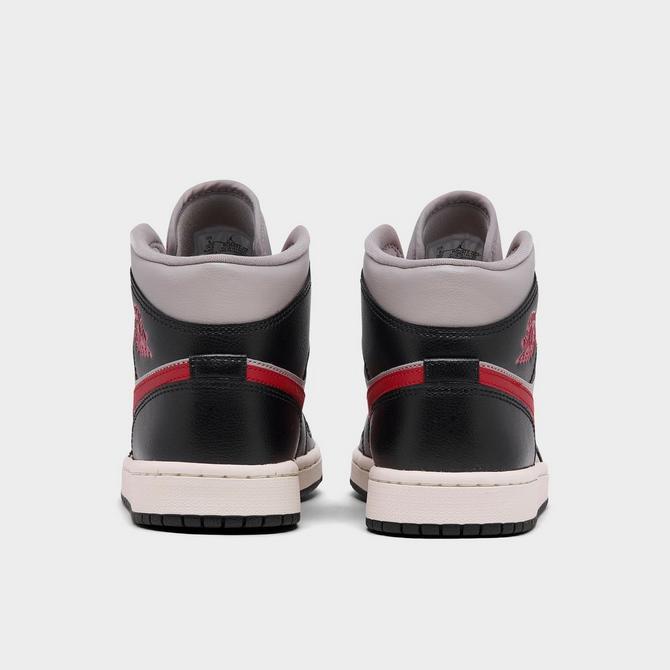Nike Air Jordan 1 Mid sneakers in gray and white