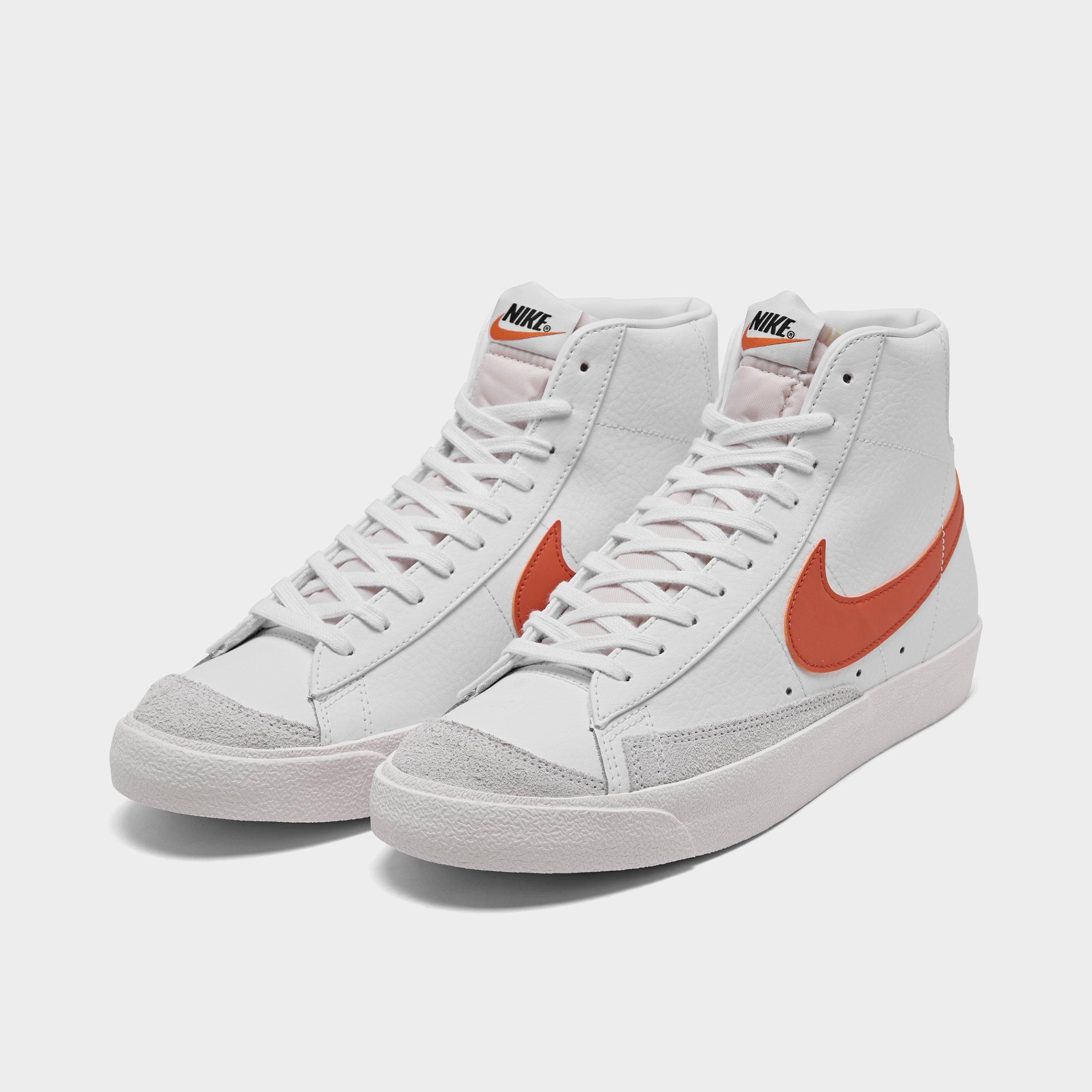 nike mid blazer orange