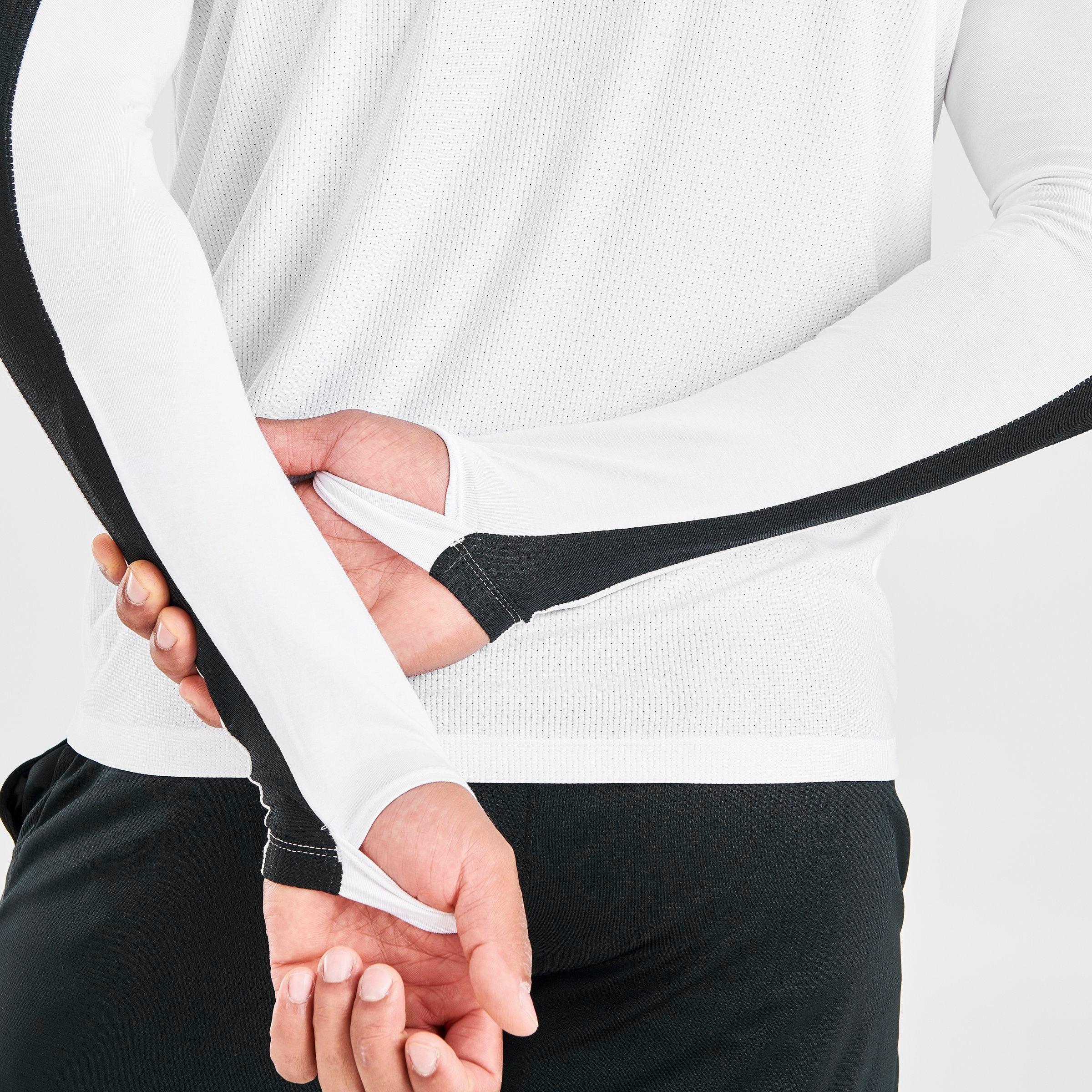 nike men's dri fit long sleeve half zip