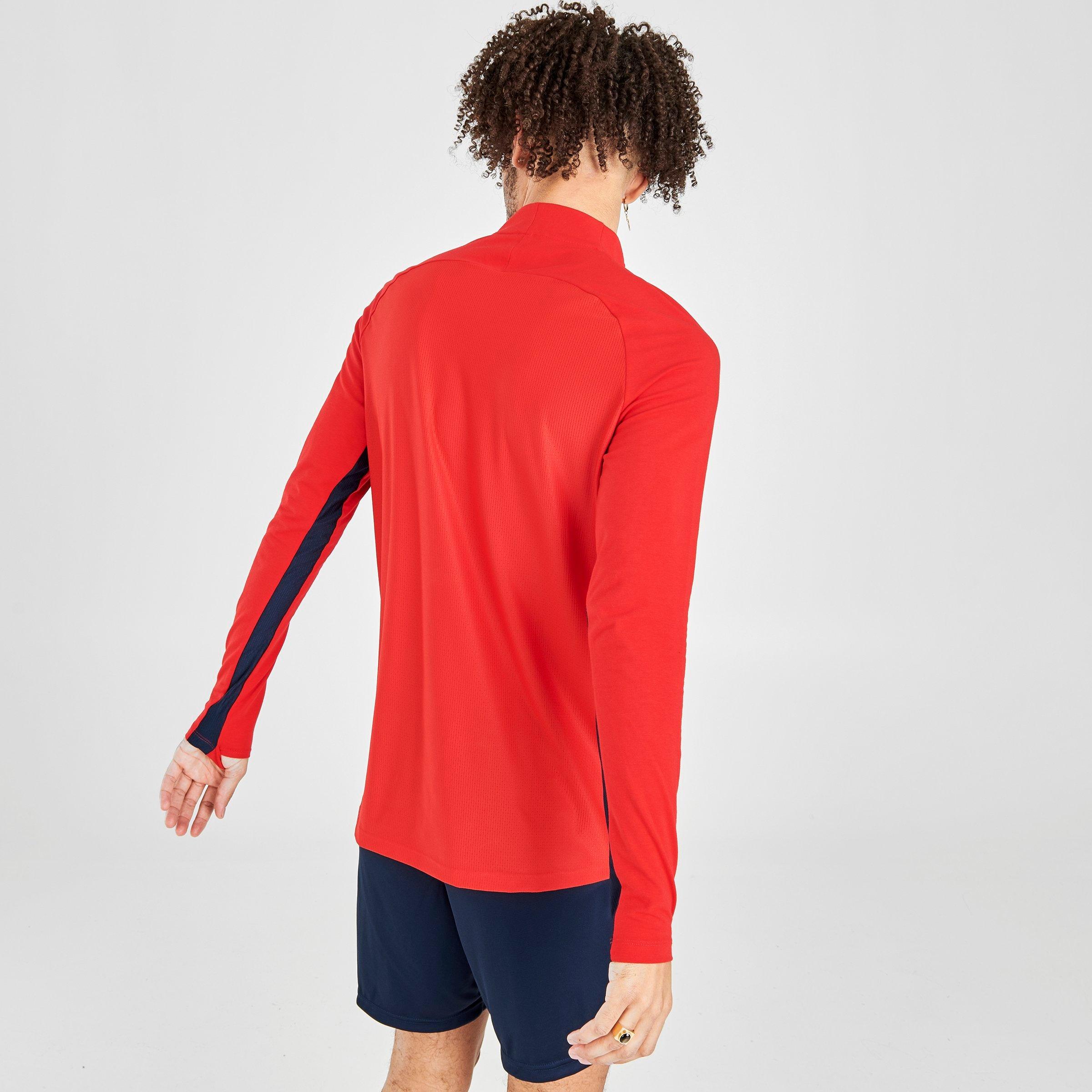 nike dri fit long sleeve half zip