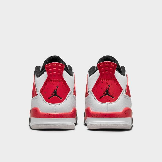 Jordan retro 4 outlet black grey and red