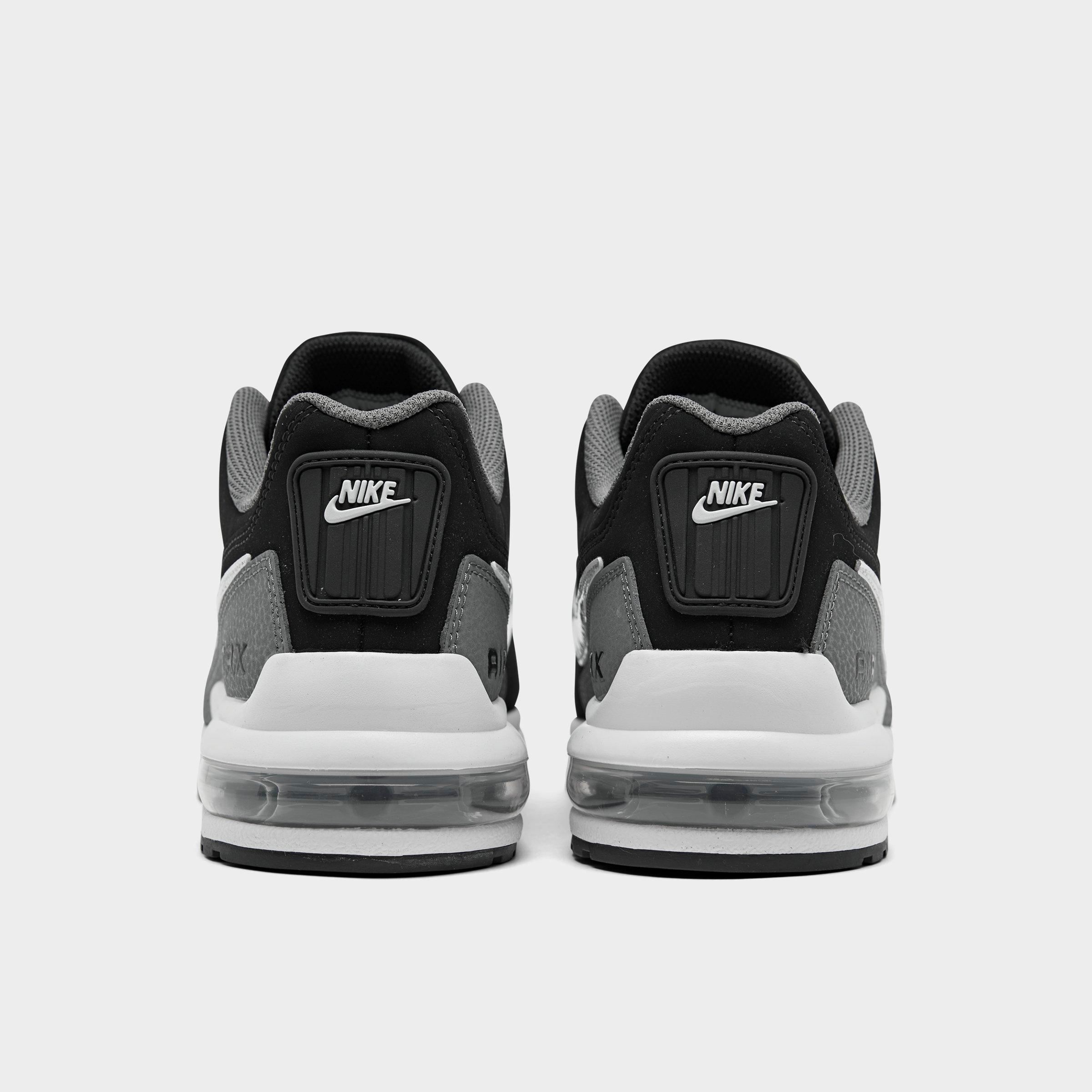 black and white nike shoes air max