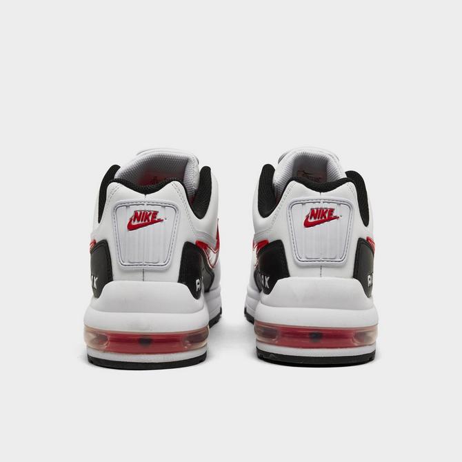 Air nike white hot sale and red