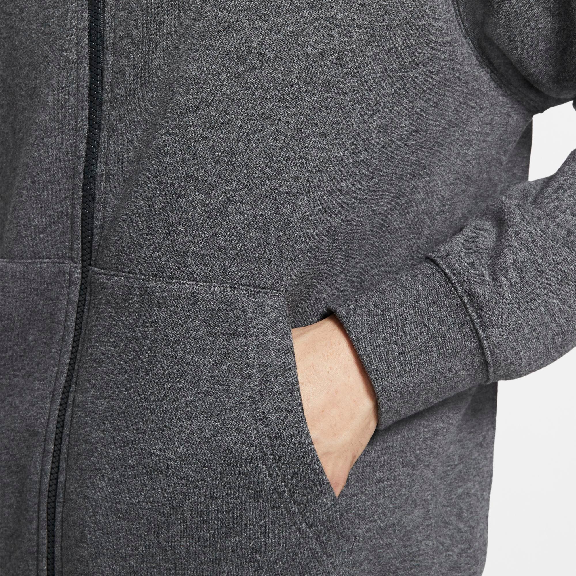 nike sportswear club fleece full zip hoodie