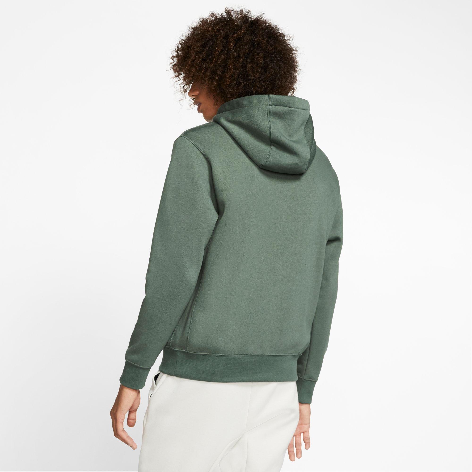 nike club fleece full zip hoodie
