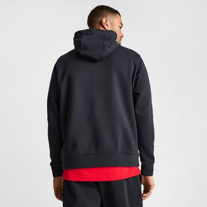 Grey nike hoodie discount sale