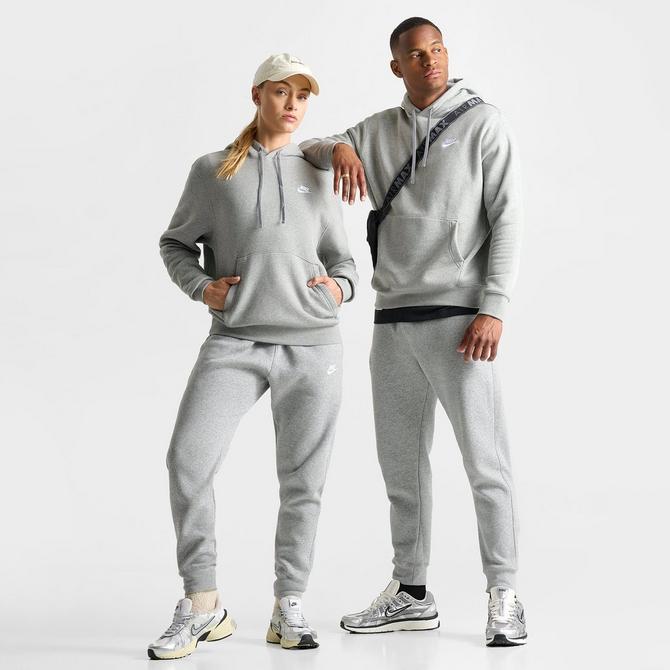 Nike grey store sweatpants and hoodie