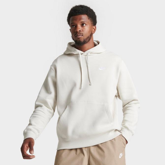 Nike sportswear shop club hoodie white