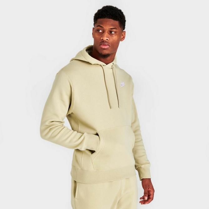 Nike fleece hoodie discount beige