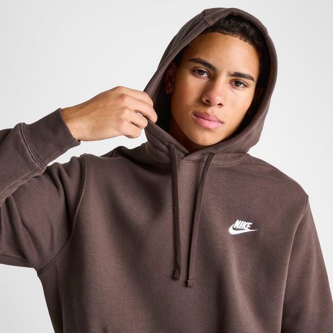 Dark brown store nike hoodie