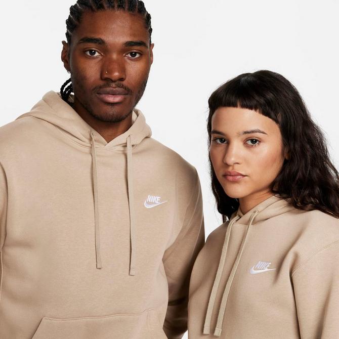 Nike club hoodie store khaki