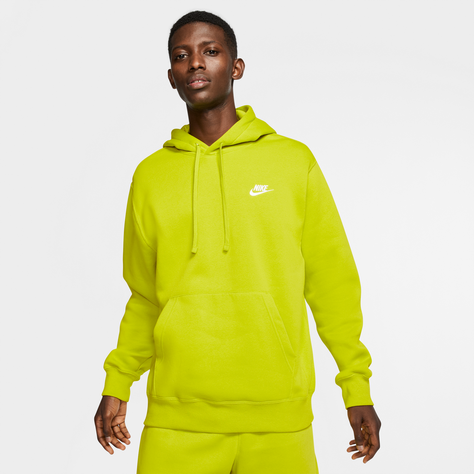 yellow nike fleece