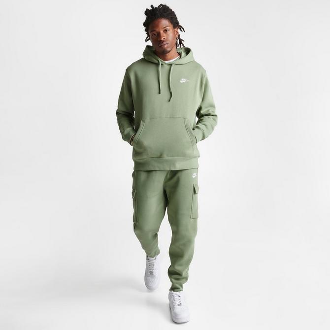 Nike hoodie best sale dark green