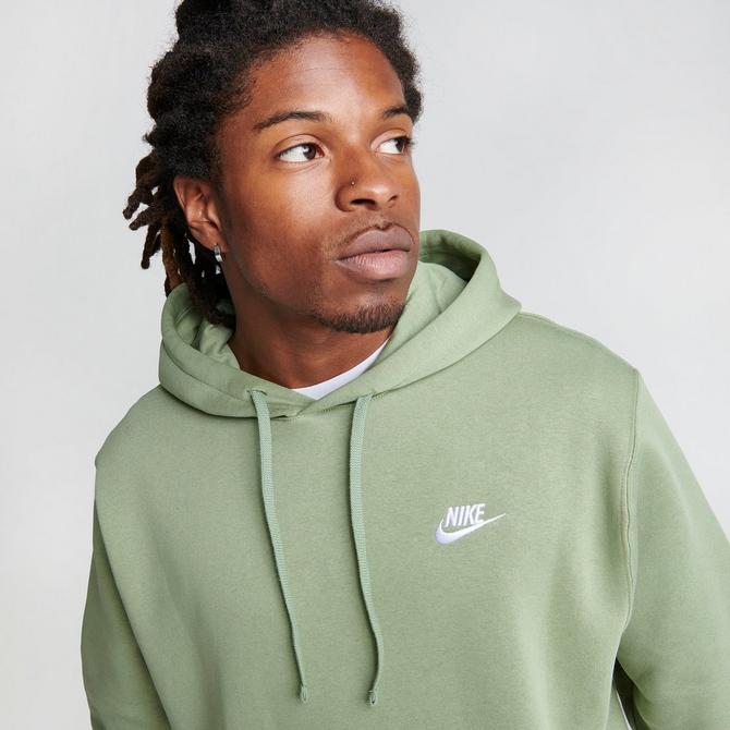 Nike hoodie with name best sale on sleeve