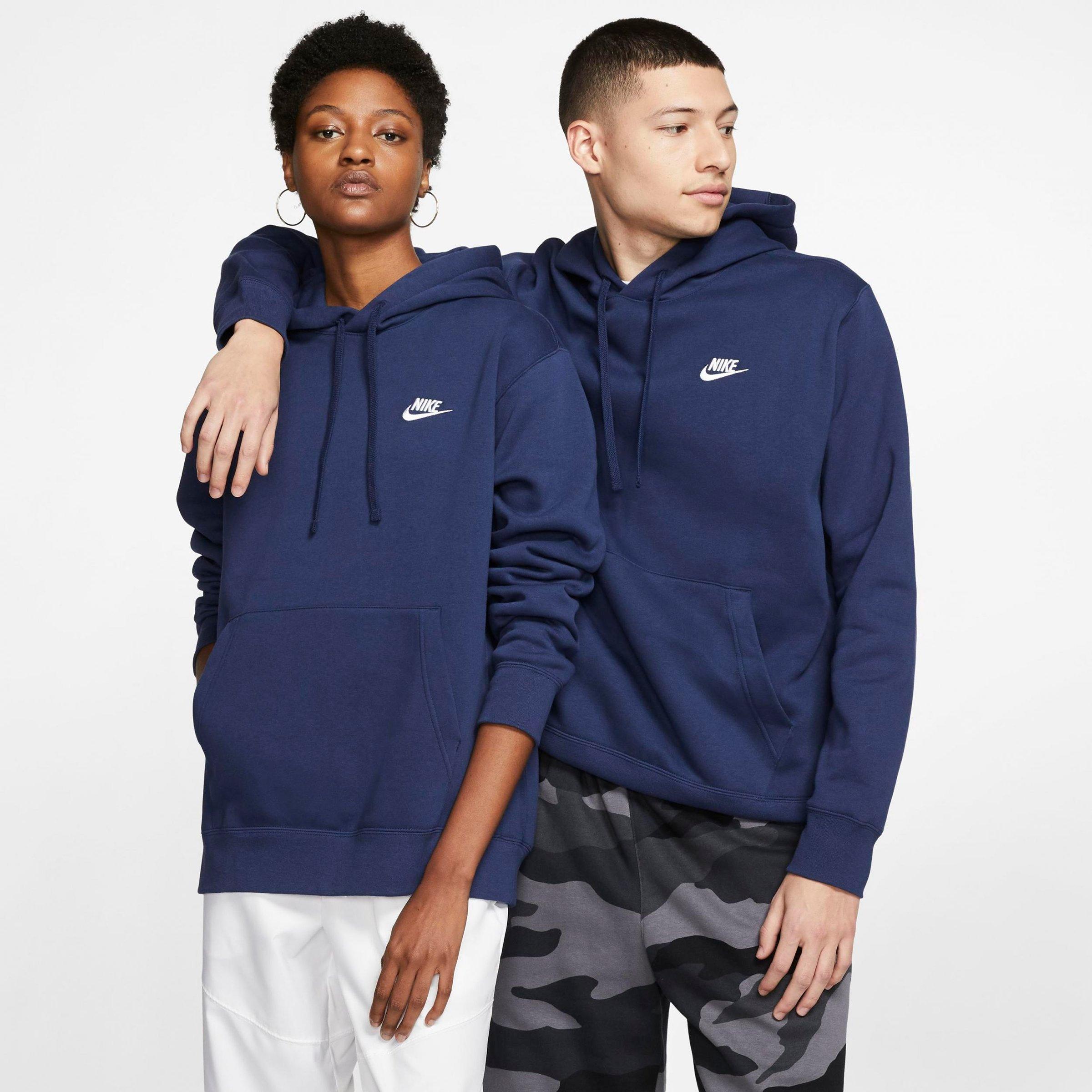 nike sportswear club fleece midnight navy