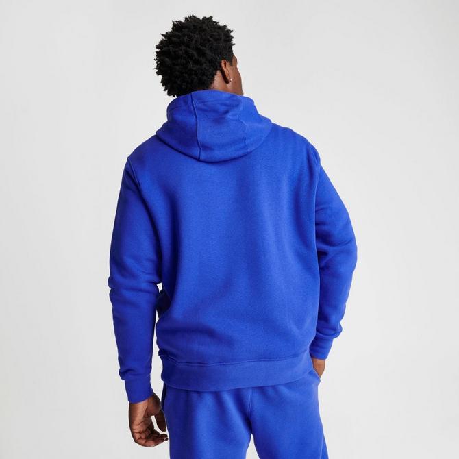 Men's KNVB Club Fleece Hoodie - Black/Royal Blue – Gazelle Sports