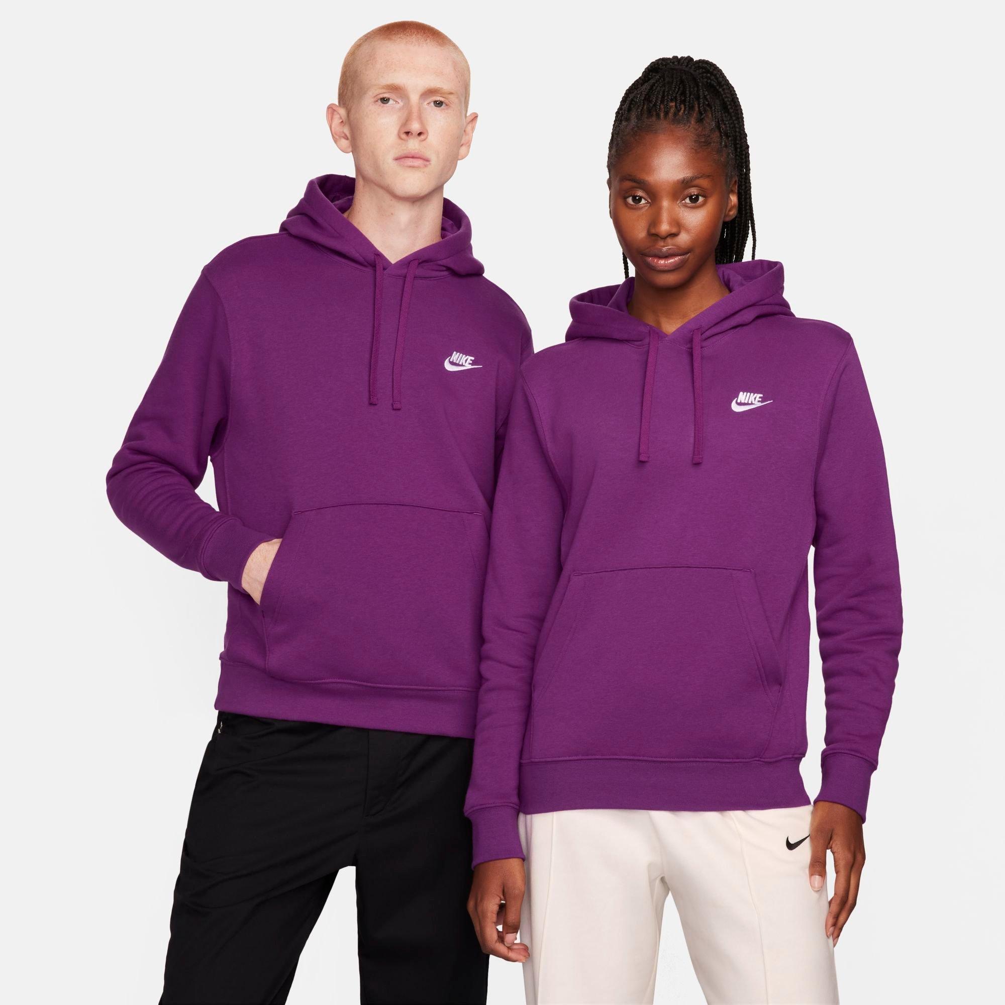 men's nike sportswear club fleece embroidered hoodie