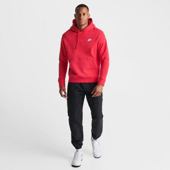 Nike embroidered best sale logo hoodie