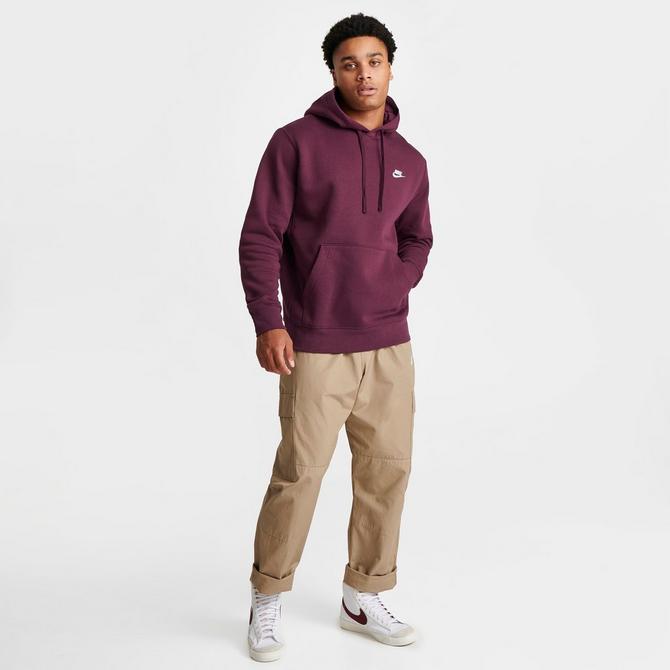 Maroon nike outlet hoodie