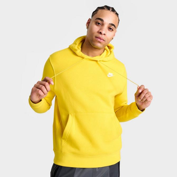 Nike sportswear yellow store hoodie