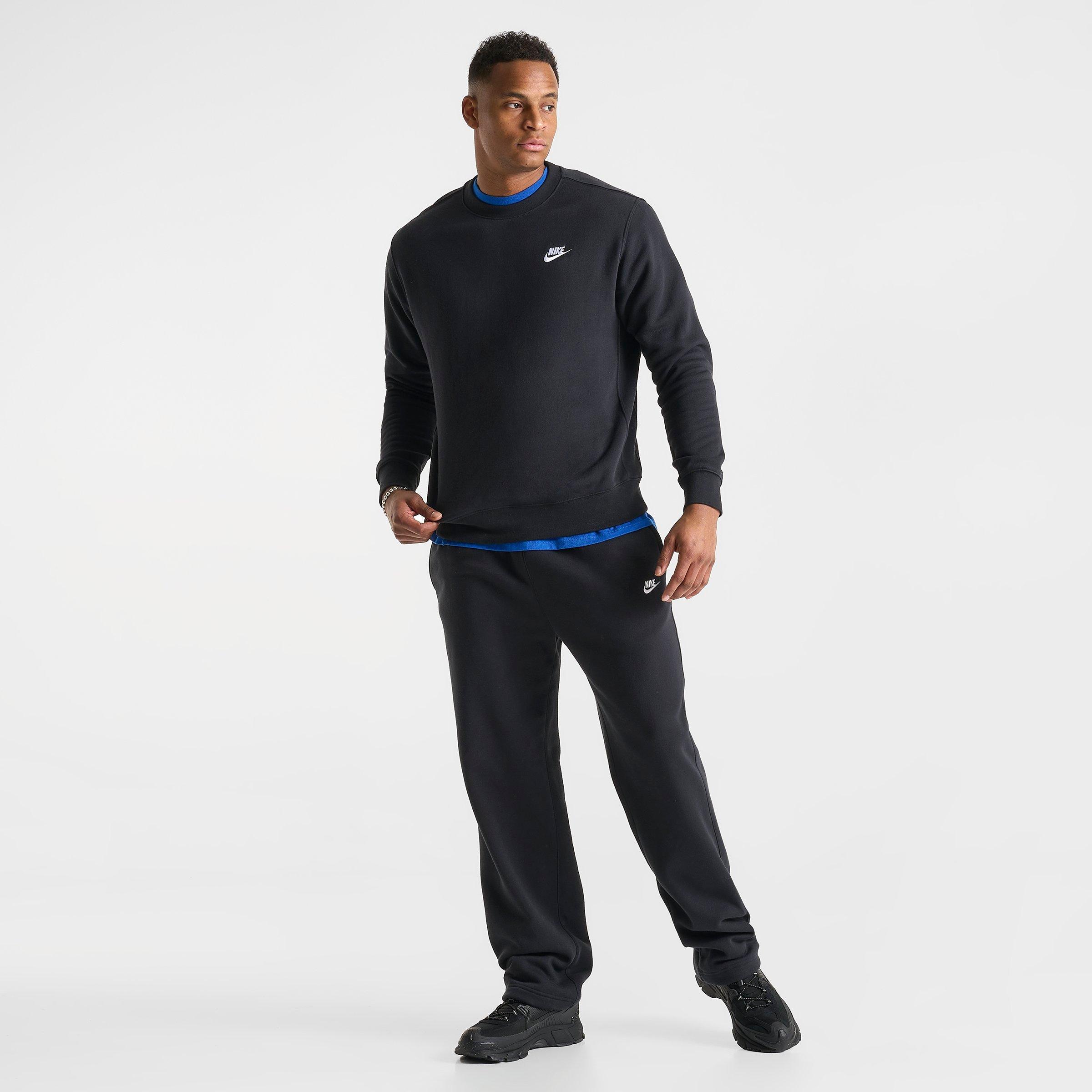 nike fleece crew sweatshirt