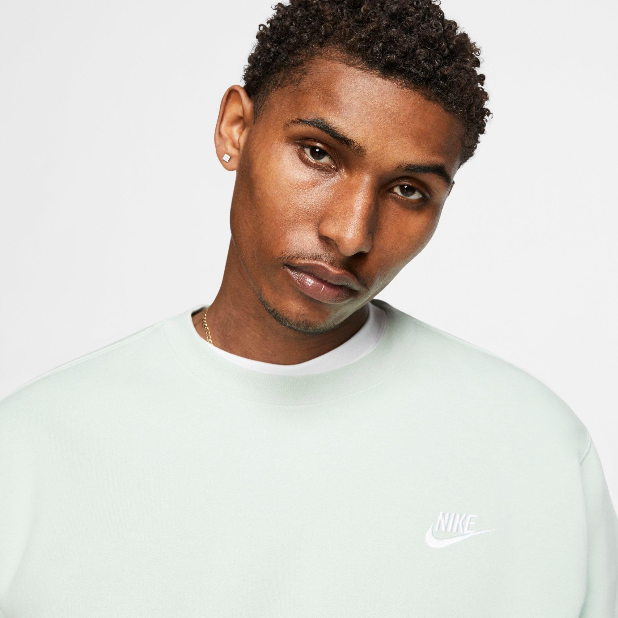 nike club fleece crewneck