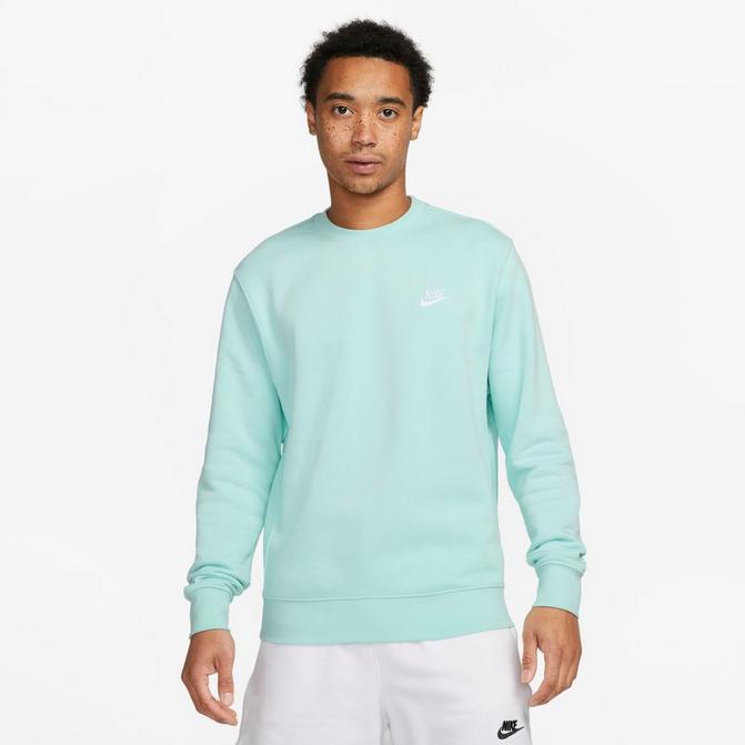 Nike Club Fleece crew neck sweatshirt in green