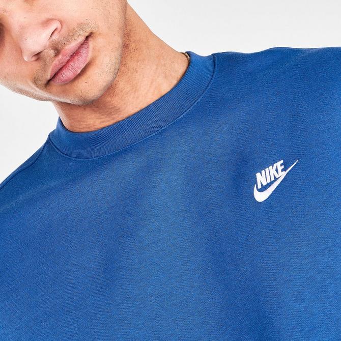 nike dark blue crewneck