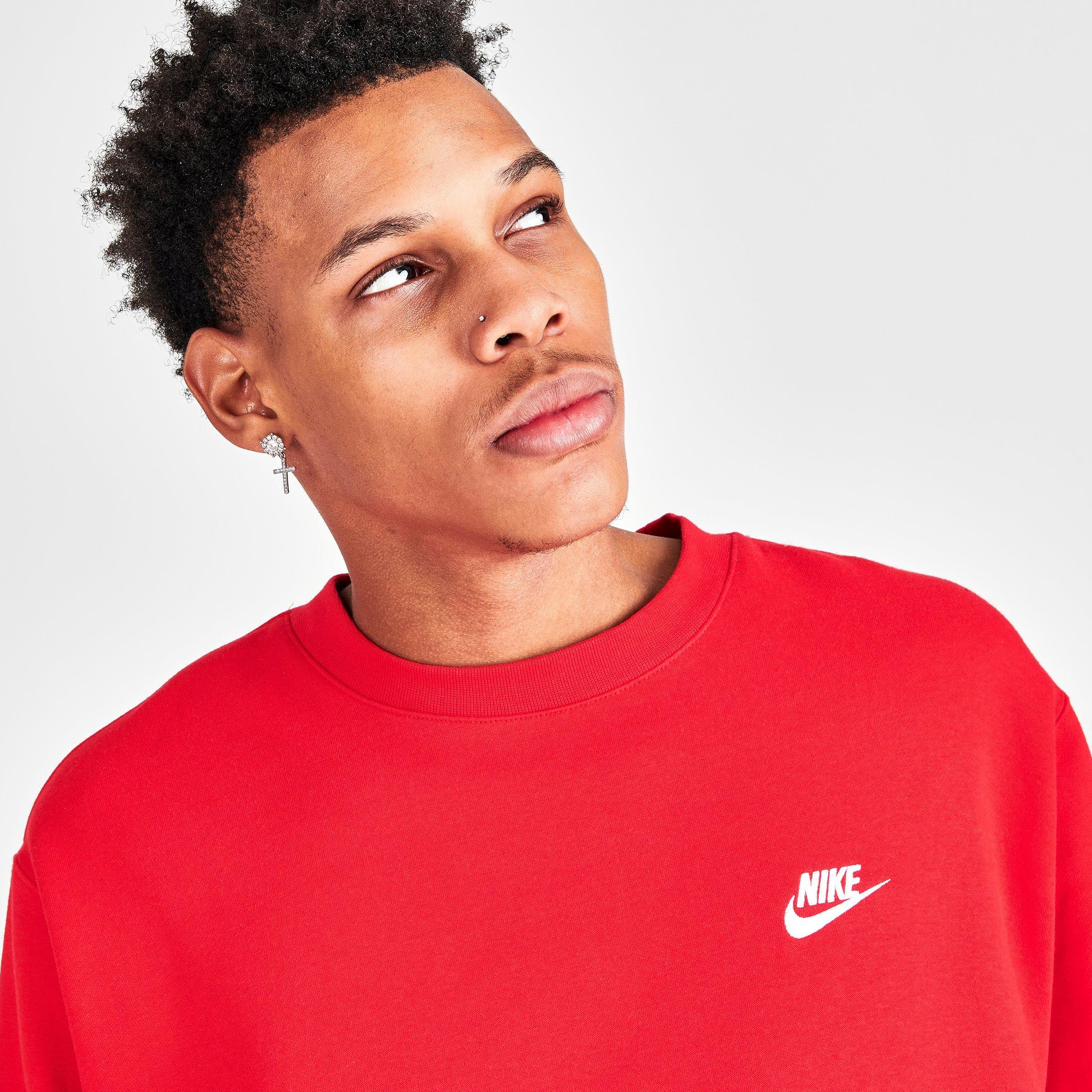 nike foundation club crewneck sweater