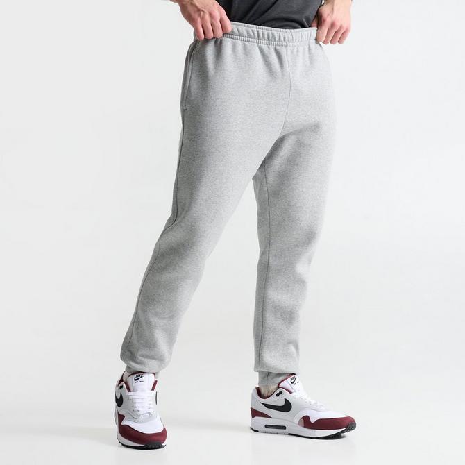 Nike Mens Foundation Pants Club Fleece Joggers GREY / Black Brand New with  tags