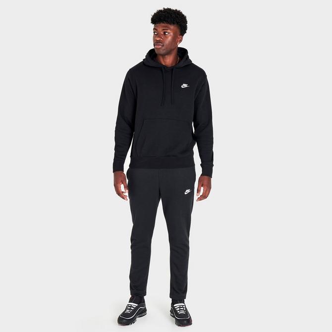 Nike sweatsuit black best sale