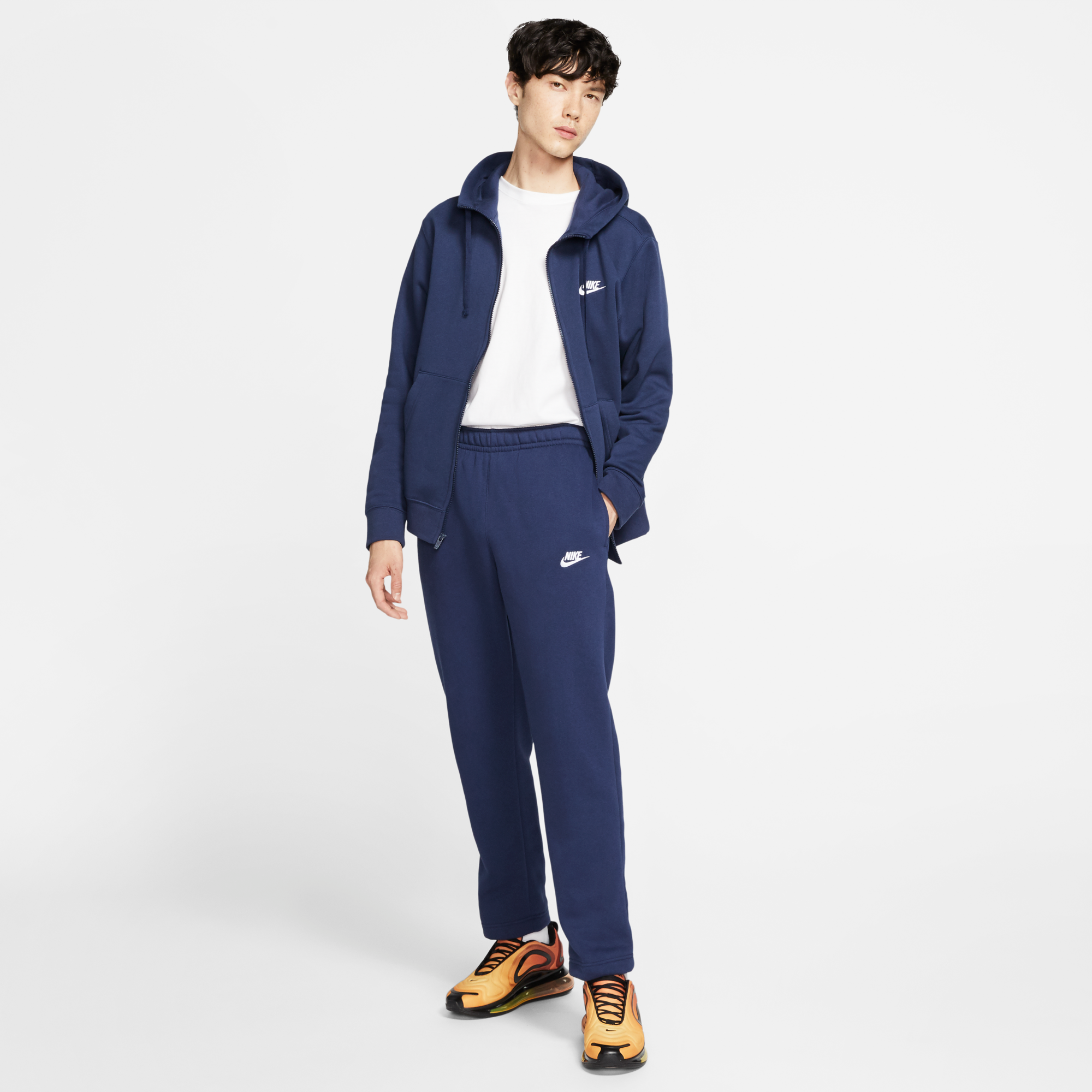 men's nike navy sweatpants