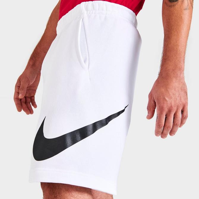 Shop Nike NSW Club Graphic Shorts BV2721-010 black | SNIPES USA