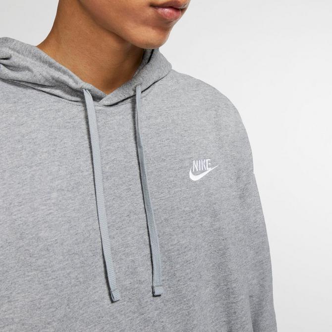 Men s Nike Sportswear Club Jersey Pullover Hoodie JD Sports