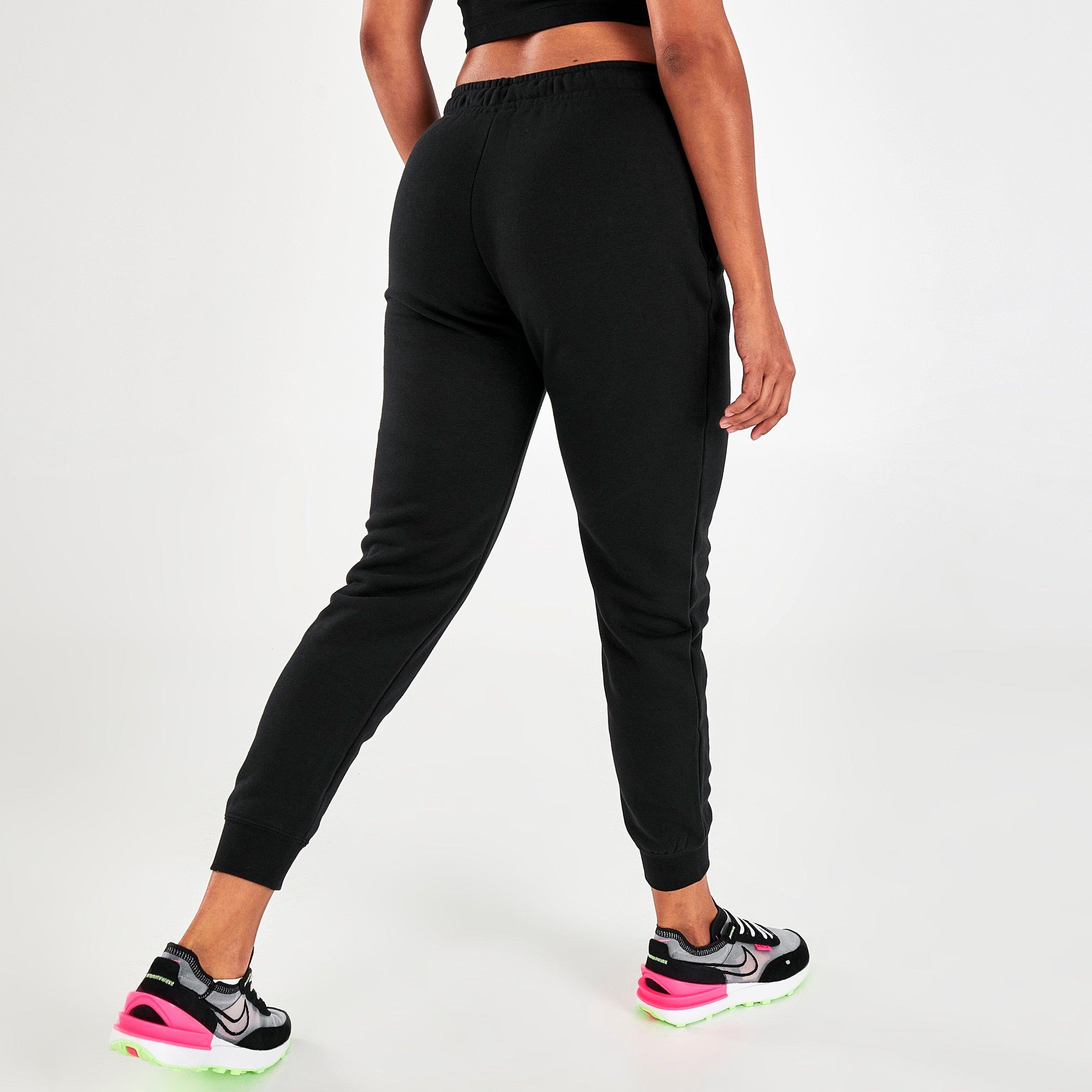 nike black women's joggers