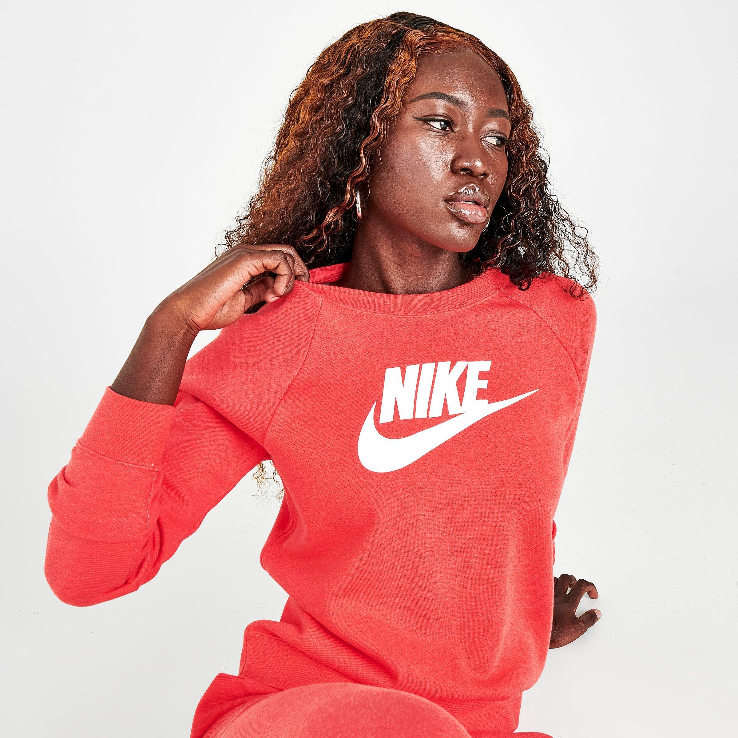 nike sportswear essentials fleece crew sweater