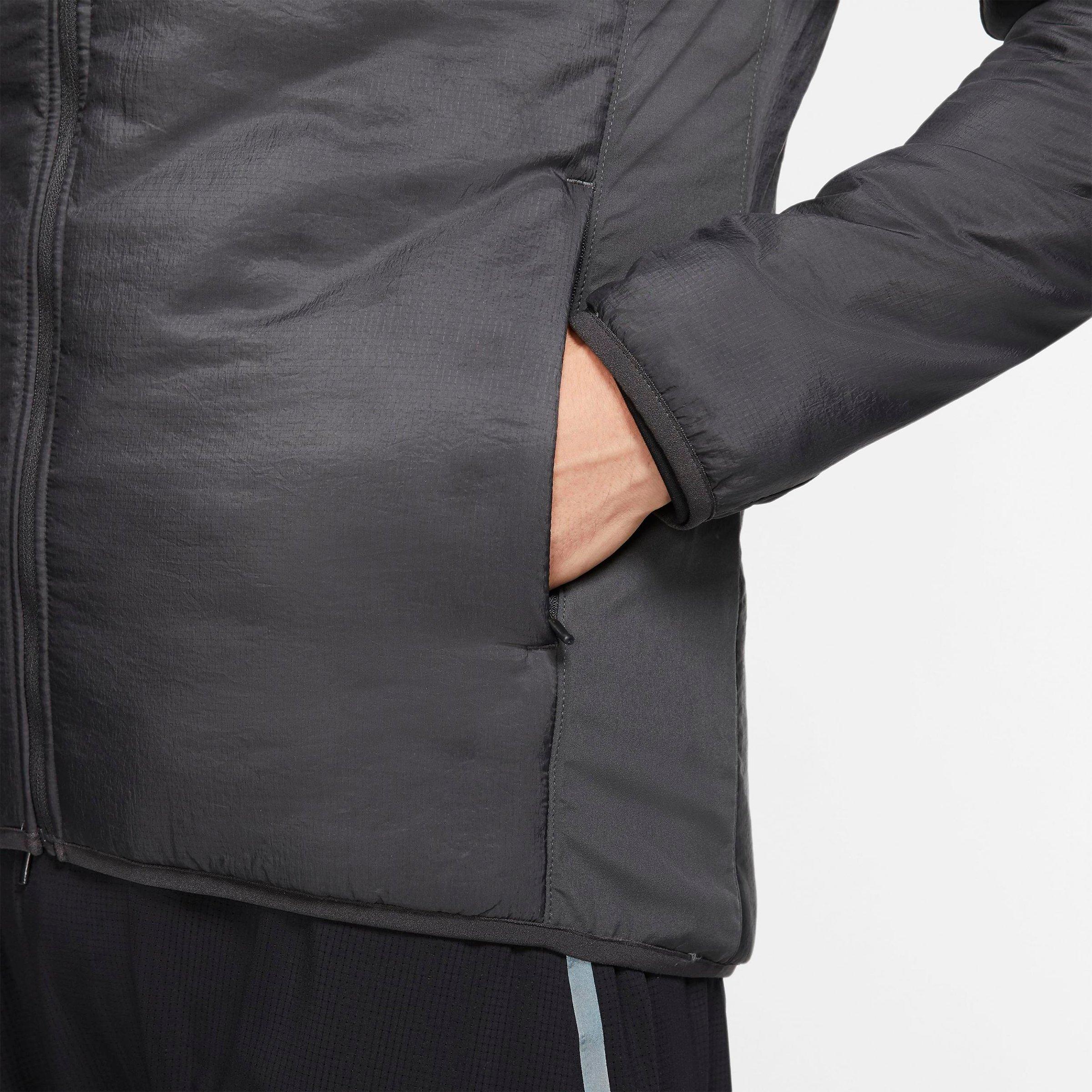 men's aerolayer hooded running jacket