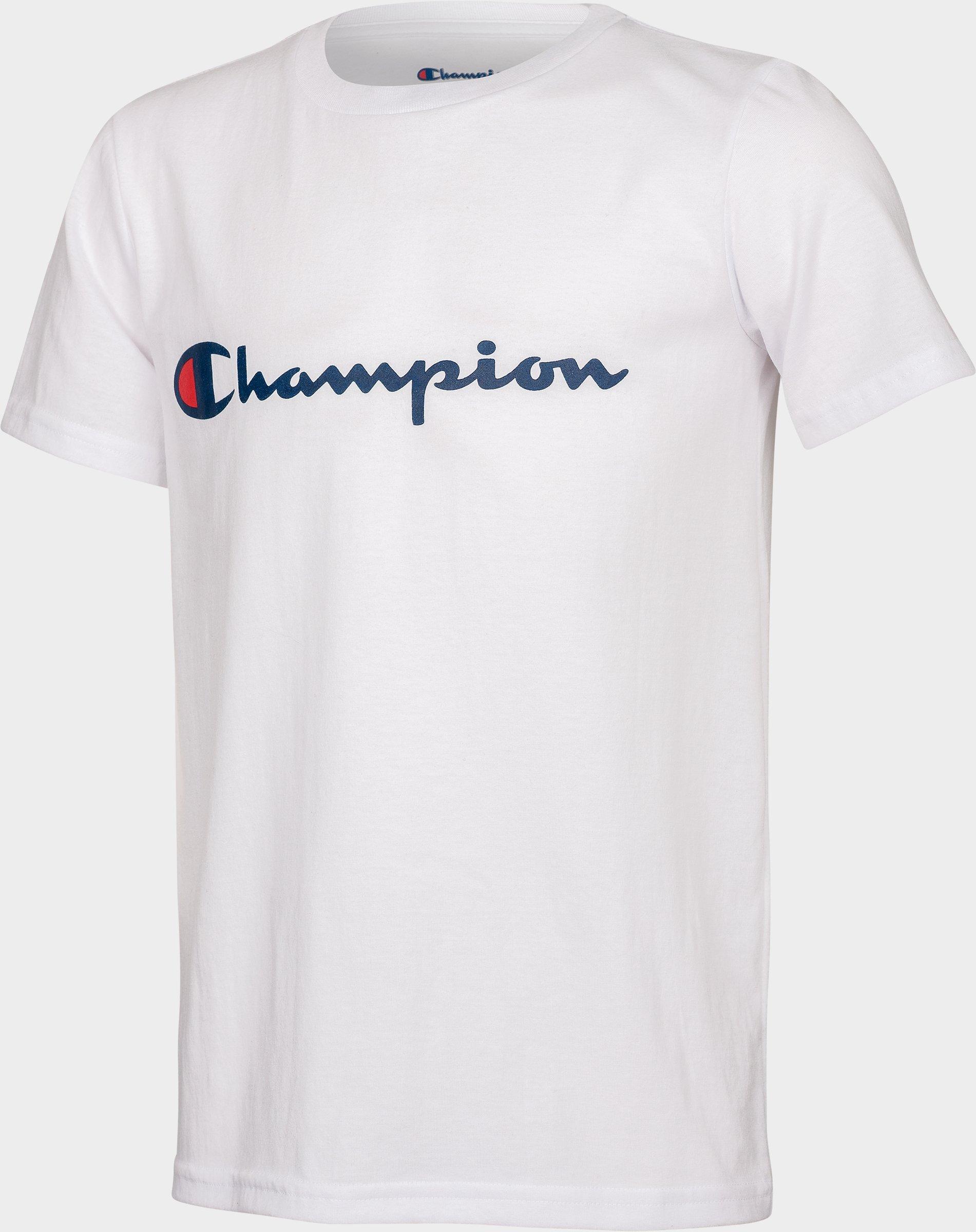 Boys' Champion Script T-Shirt| JD Sports