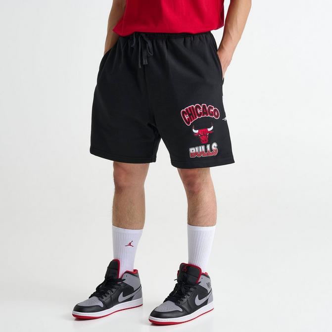 Men s Pro Standard Chicago Bulls NBA Turn It Up Fleece Shorts JD Sports