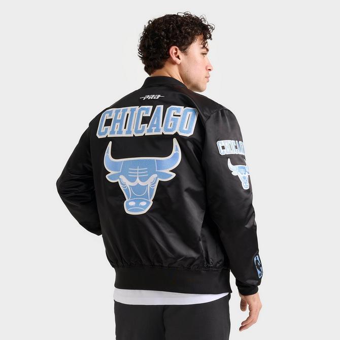 Men s Pro Standard Chicago Bulls NBA Satin Jacket JD Sports